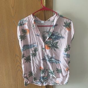 Light Pink beach shirt